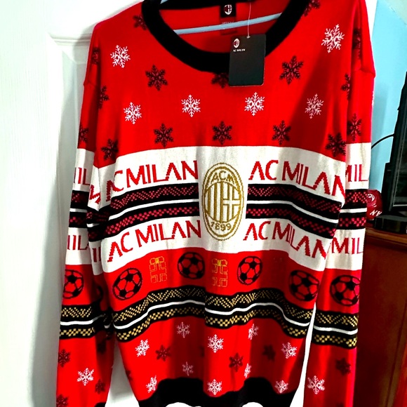 AC Milan Holiday Sweater - Picture 1 of 2